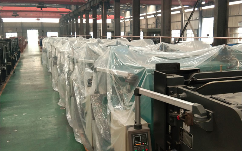 Anhui Aoxuan Heavy Industry Machine Co., Ltd. ligne de production du fabricant